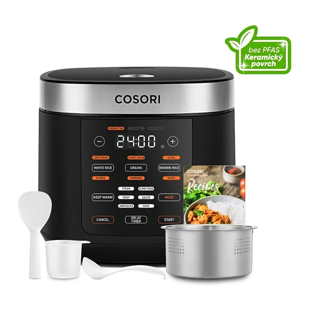 COSORI Multicooker CRC multifunkční hrnec a rýžovar keramika 5 l
