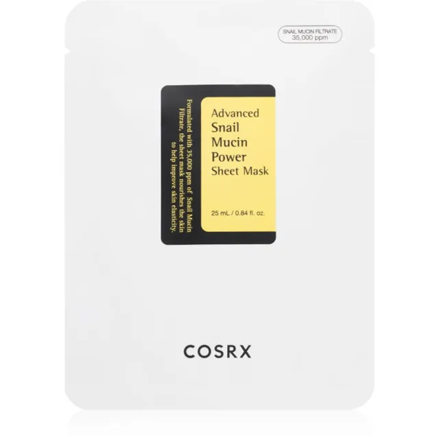 Cosrx Advanced Snail Power Essence protivrásková plátýnková maska s hydratačním účinkem 25 ml