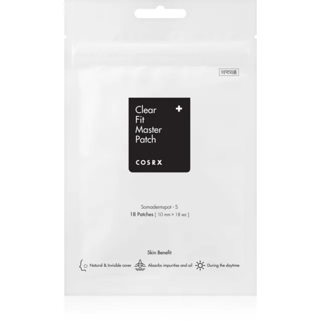 Cosrx Clear Fit Master Patch čisticí náplast pro problematickou pleť 18 ks