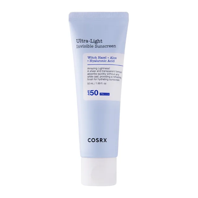 COSRX Hydratační pleťový krém na opalování SPF 50 Ultra Light (Invisible Sunscreen) 50 ml