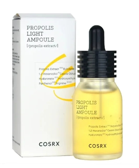 COSRX Propolis Light Ampoule, rozjasňující pleťové sérum, 30 ml
