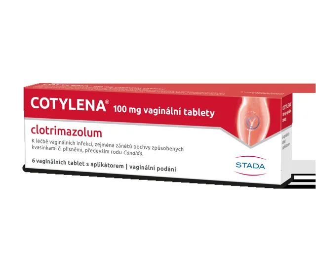 COTYLENA 100MG VAG TBL NOB 6