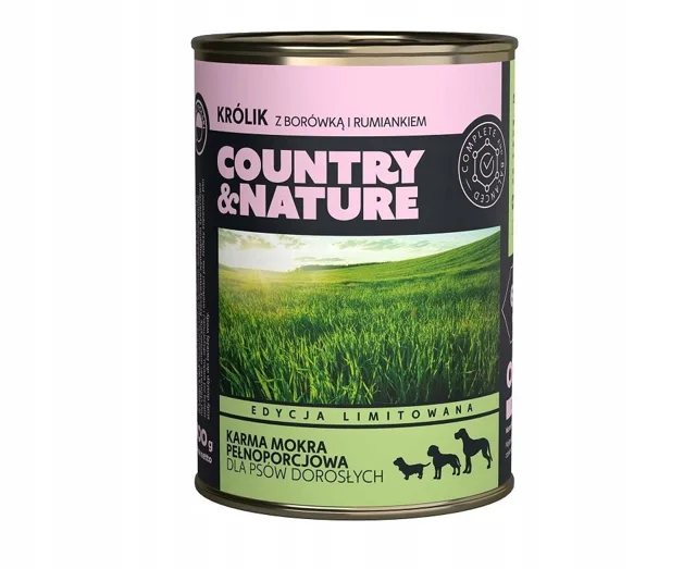 COUNTRY&amp;NATURE GrainFree Králík 400 g