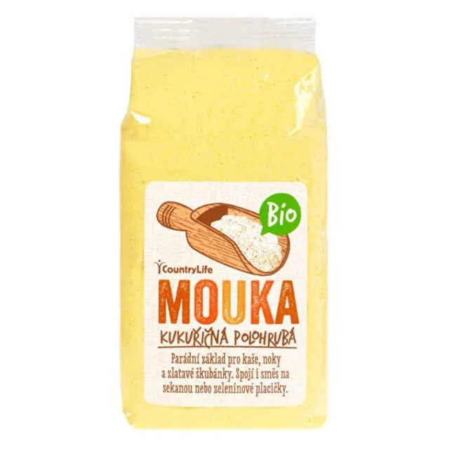 COUNTRY LIFE Mouka kukuřičná polohrubá BIO 400 g