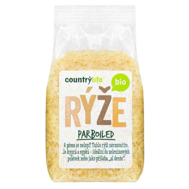COUNTRY LIFE Rýže parboiled BIO 500 g