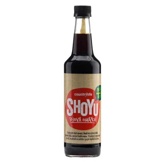 COUNTRY LIFE Shoyu sójová omáčka 500 ml