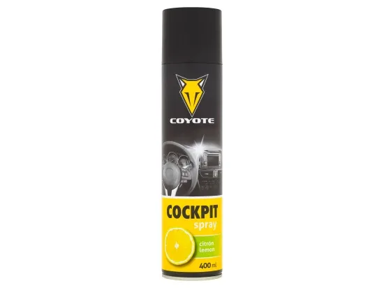 Coyote Cockpit čisticí spray do auta citrón 400 ml