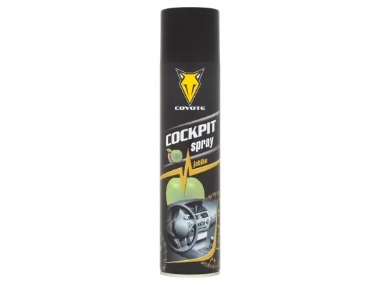 Coyote Cockpit čisticí spray do auta jablko 400 ml