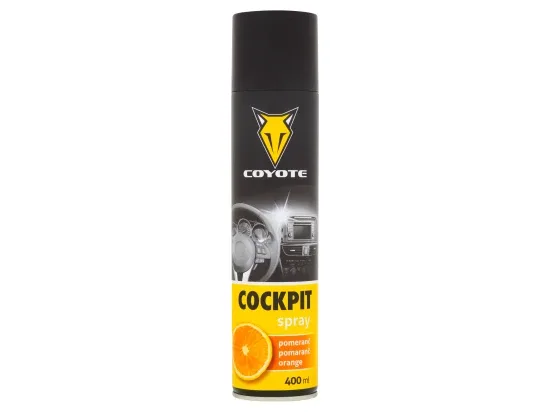 Coyote Cockpit čisticí spray do auta pomeranč 400 ml