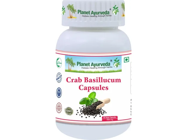 Crab Basillucum - 500 mg, 60 kapslí