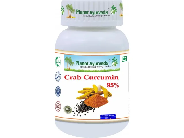 Crab Curcumin 95% - 500 mg, 60 kapslí