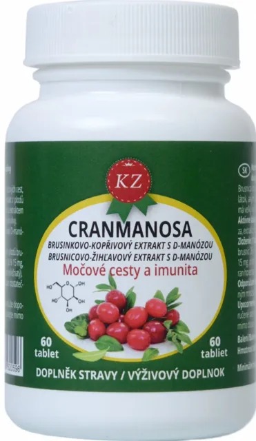 Cranmanosa Močové cesty a imunita 60 tablet