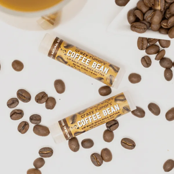 Crazy Rumors balzám na rty Coffee Bean, 4,2 g