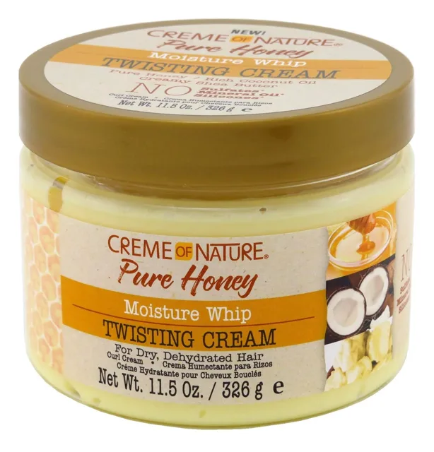 CREMEofNATURE Creme Of Nature Čistý medový twisting krém 326 g