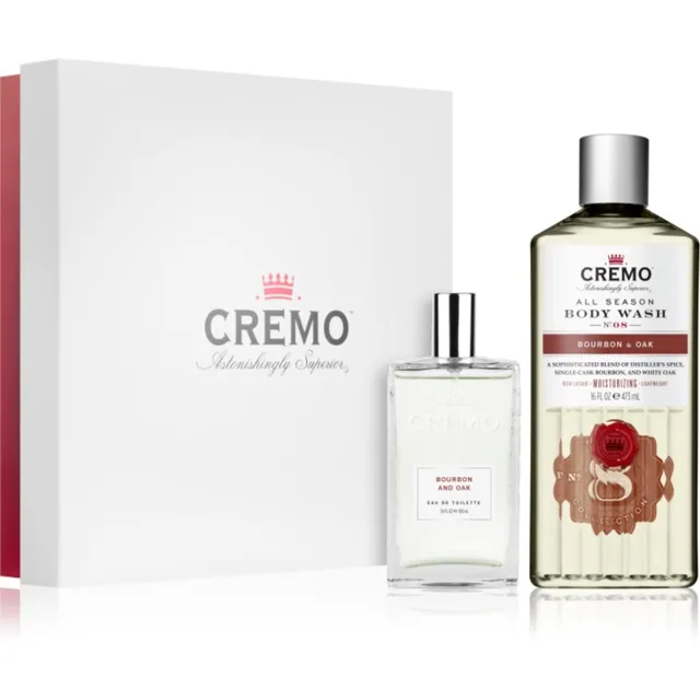 Cremo Bourbon & Oak Gift Set dárková sada pro muže