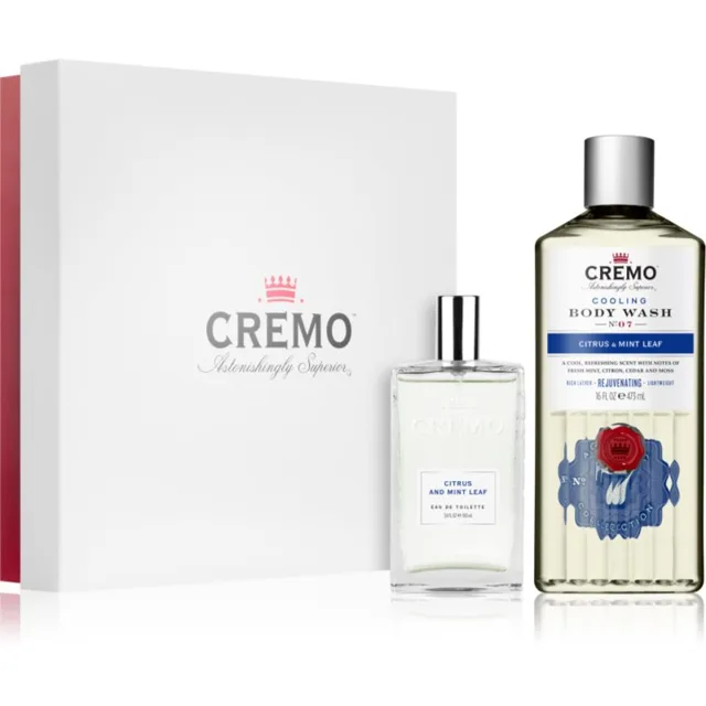 Cremo Citrus & Mint Leaf Gift Set dárková sada pro muže