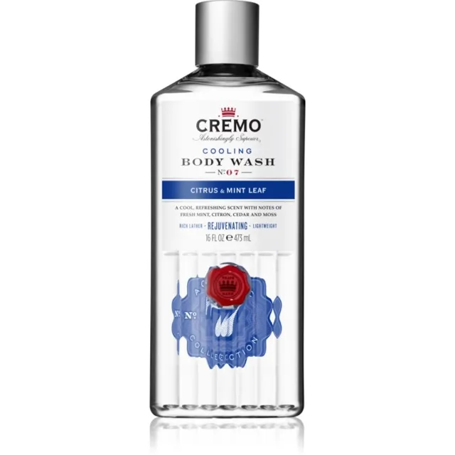 Cremo Citrus & Mint Leaf sprchový gel pro muže 473 ml