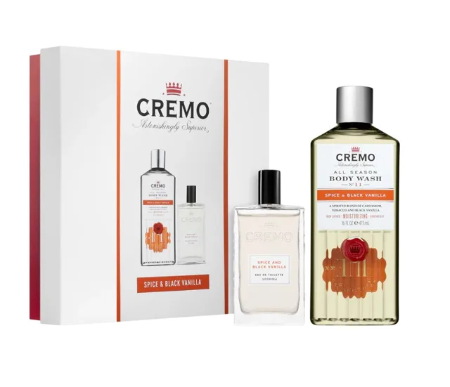 Cremo Dárková sada Spice & Black Vanilla