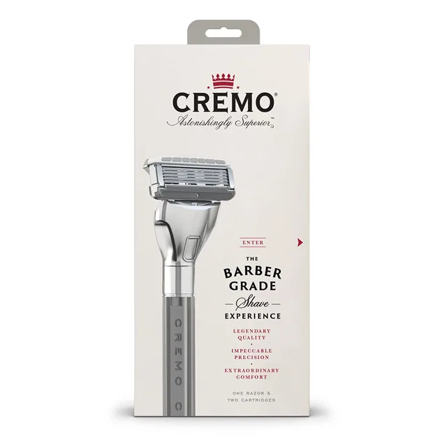 Cremo Holicí strojek + 2 náhradní hlavice The Barber Grade
