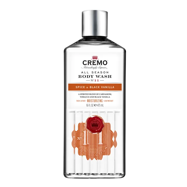 Cremo Sprchový gel Spice & Black Vanilla Body Wash 473 ml