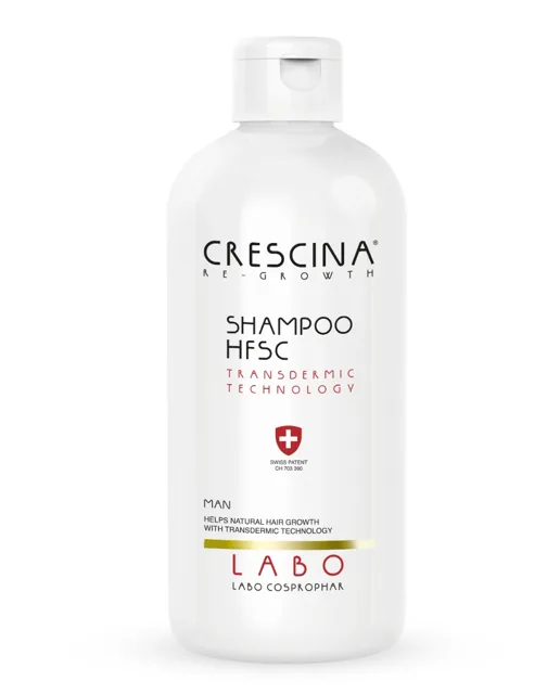 Crescina Transdermic šampon proti řídnutí vlasů muži 500 ml