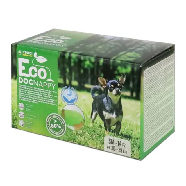 Croci Nappy Eco psí pleny - vel. S: 30 - 39 cm, 14 kusů