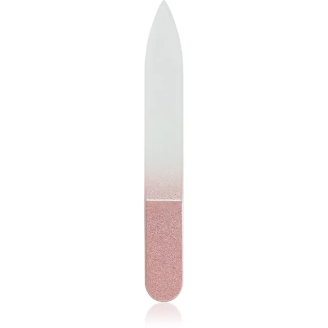 Crystal Bohemia File´n Shine Pink skleněný pilník na nehty 1 ks