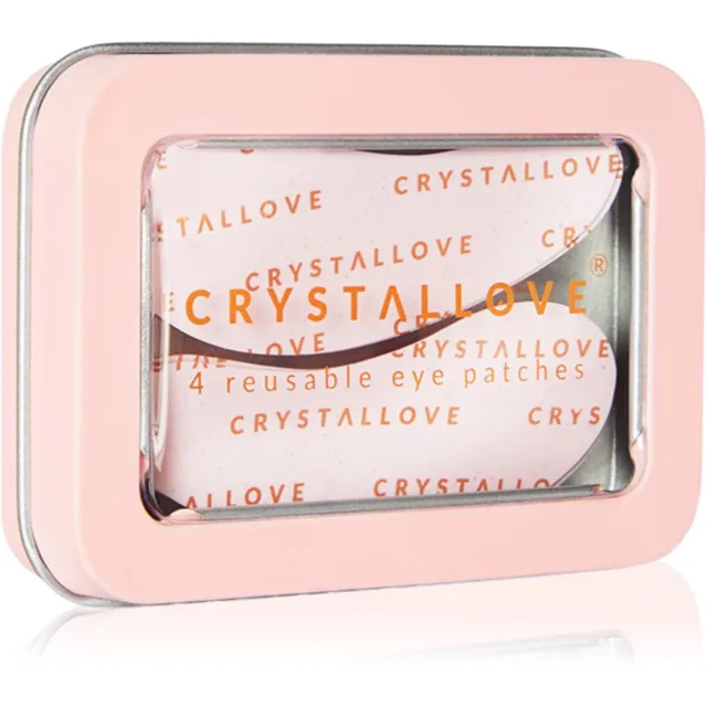 Crystallove Reusable Eye Patches opakovaně použitelné polštářky na oči 4 ks