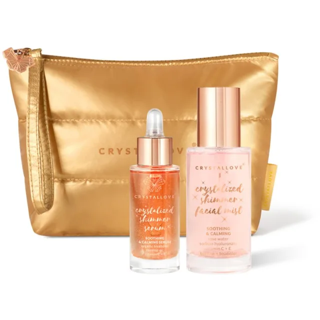 Crystallove Rose Quartz Skincare Duo sada pro péči o pleť