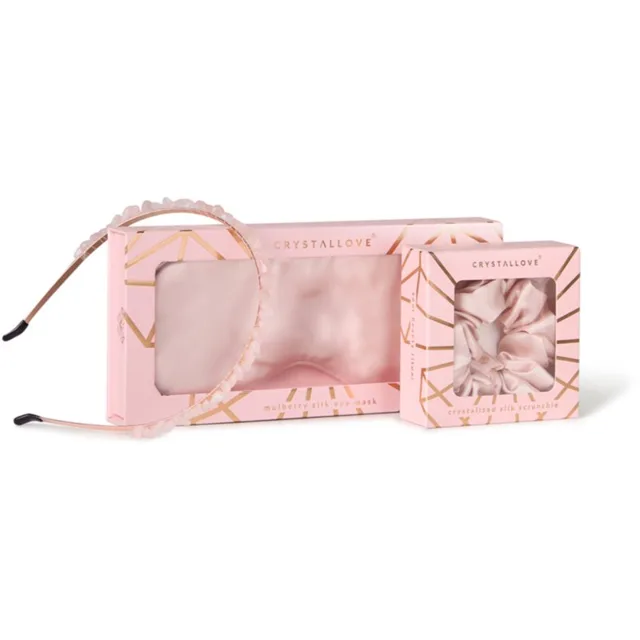Crystallove Rose Silk Set sada na vlasy