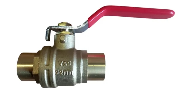 CU Kulový kohout PÁJECÍ 22 x 22mm PN16 Páka