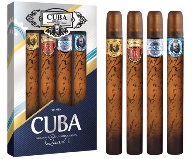 Cuba Dárková sada Cuba For Men Quad I - EDT 4 x 35 ml