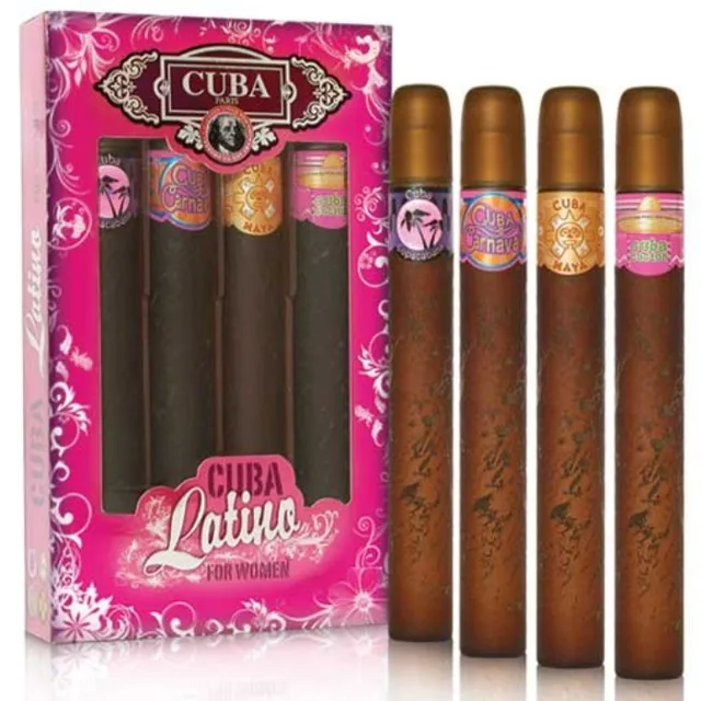 Cuba Dárková sada Cuba Latina For Women - EDP 4 x 35 ml