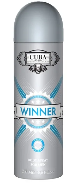 Cuba Winner For Men - deodorant ve spreji 200 ml