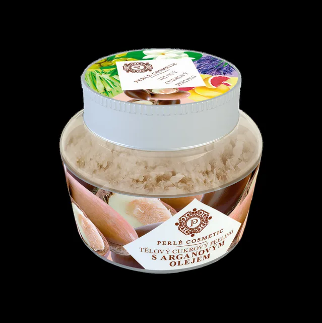 Cukrový peeling s arganovým olejem 200 g – Green idea