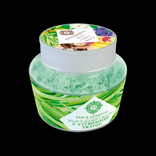 Cukrový peeling s citronovou trávou 200 g – Green idea