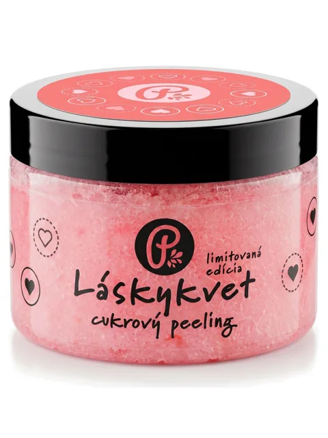 Cukrový tělový peeling - Láskykvět 150 ml