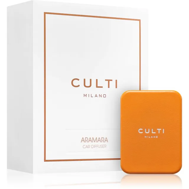 Culti Milano Car Diffuser Orange Aramara vůně do auta + náhradní náplň 73x43 cm