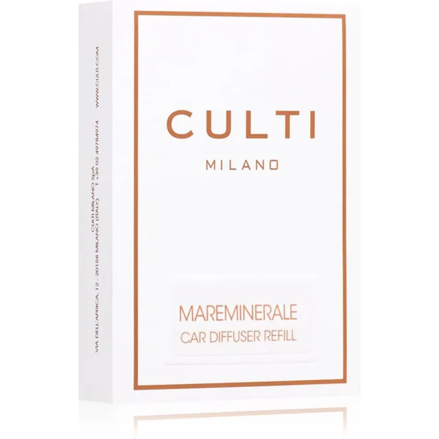 Culti Milano Car Mareminerale vůně do auta – náhradní náplň 57x35 cm