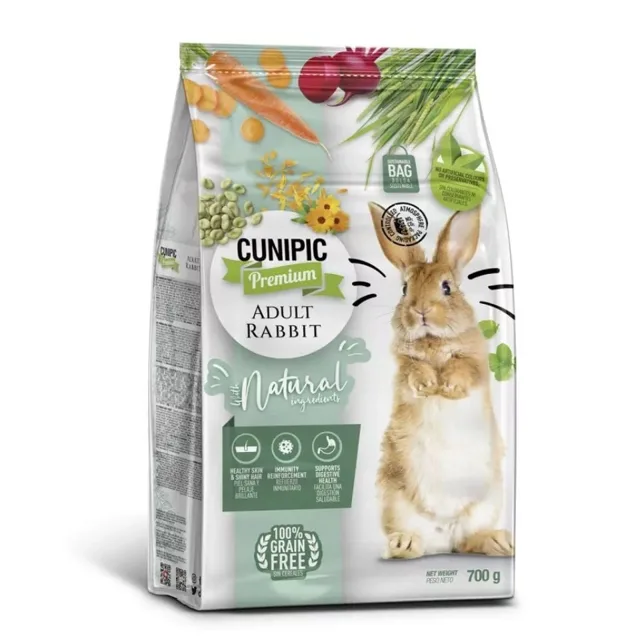 CUNIPIC Premium Adult Rabbit 700g krmivo pro dospělé králíky