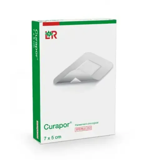 Curapor chirurgická sterilní 7 x 5 cm 5 ks