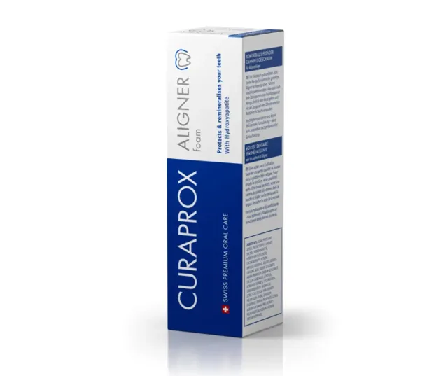 Curaprox Aligner foam remineralizační pěna do alignerů 40 ml