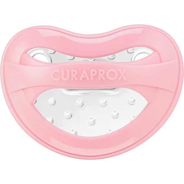 Curaprox Baby 0+ Months dudlík Pink 1 ks