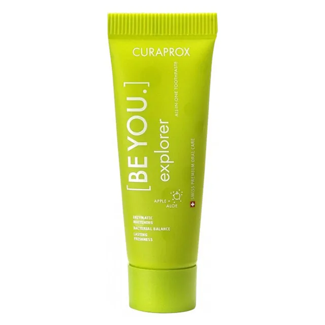 CURAPROX Be You Single Explorer Bělicí zubní pasta mini 10 ml