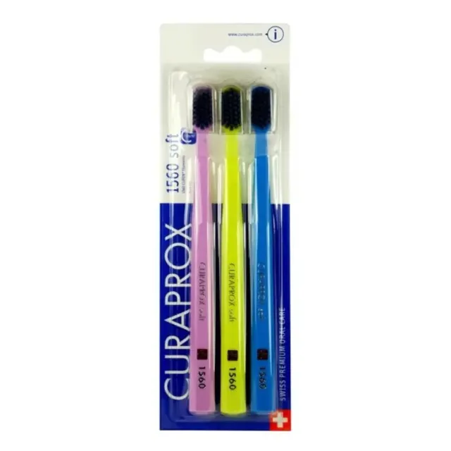 Curaprox CS 1560 Zubní kartáček Soft 3 ks