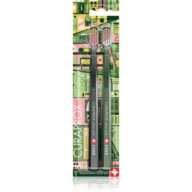 Curaprox CS 5460 Recycled Edition 2.0 zubní kartáčky 2 ks