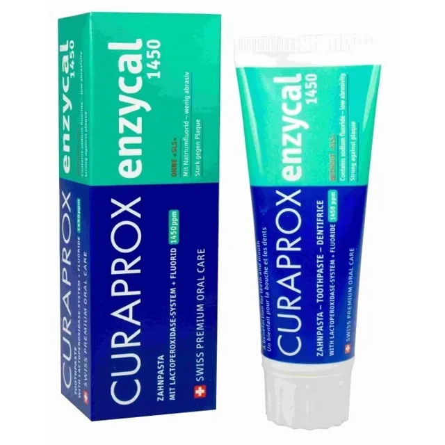 Curaprox Enzycal 1450ppm Zubní Pasta 75ml