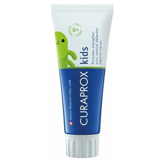 Curaprox Kids dětská zubní pasta od 6 let máta 60 ml
