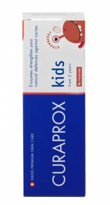 CURAPROX Kids zub.pasta od prvního zoubku jahoda 60ml 0ppm