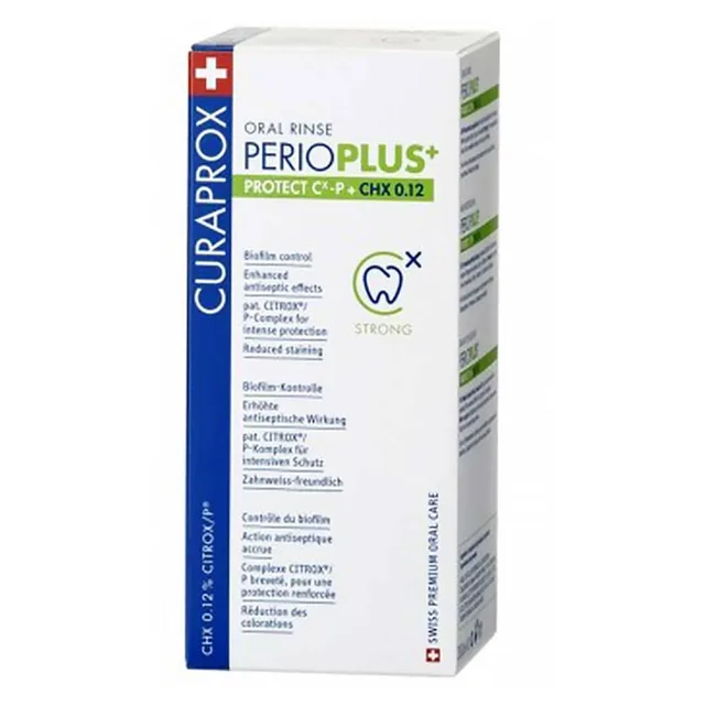 CURAPROX Perio Plus+ Protect CHX 0,12% Ústní voda 200 ml